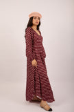 Lea Polka Dot Maxi Dress