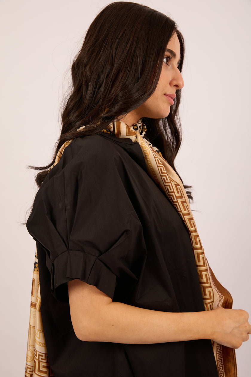 Ellia Poplin Midi Dress