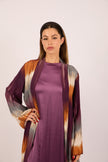 Layla Gradient Kimono – Plum & Caramel
