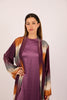 Layla Gradient Kimono – Plum & Caramel
