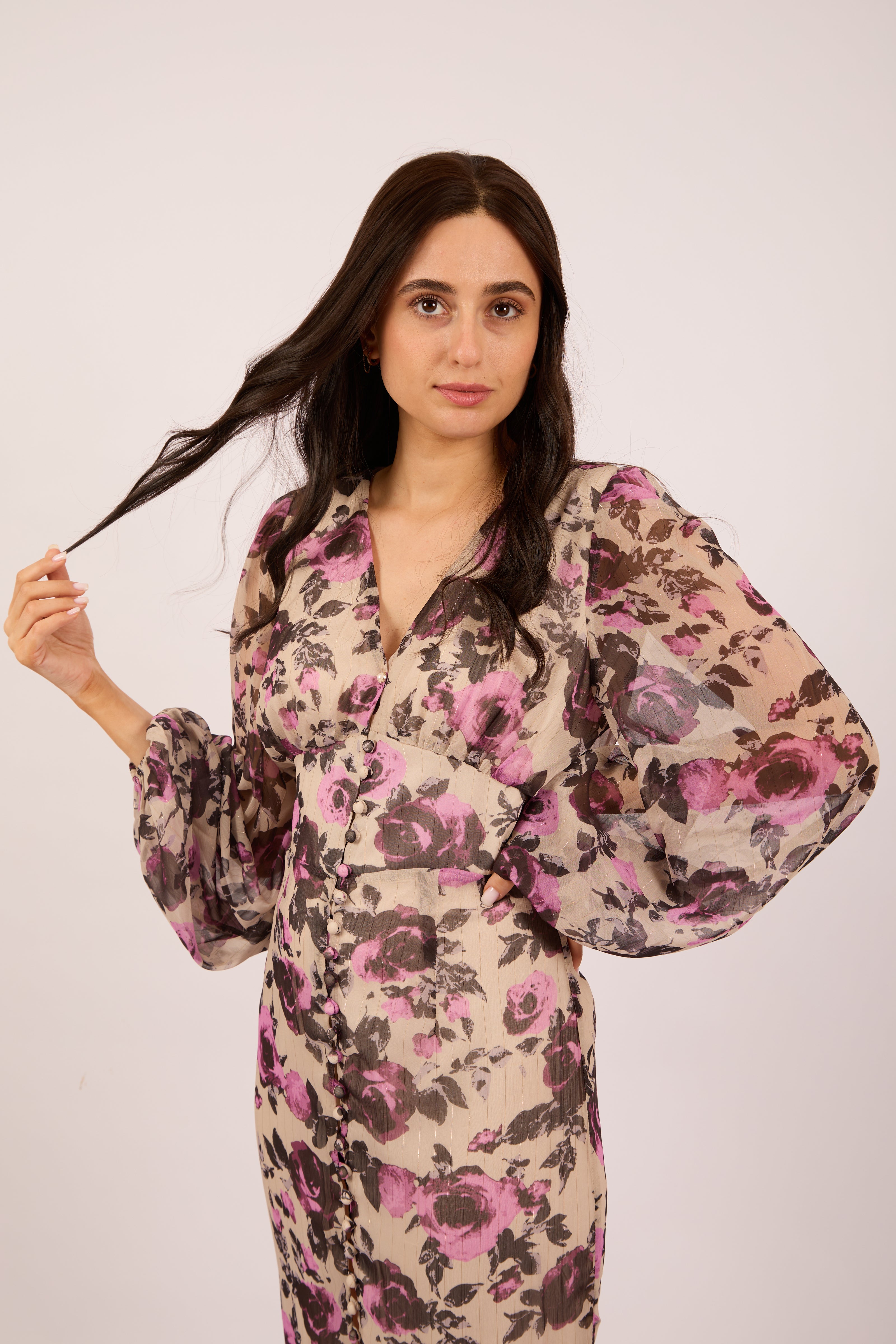 Amira Floral Maxi Dress