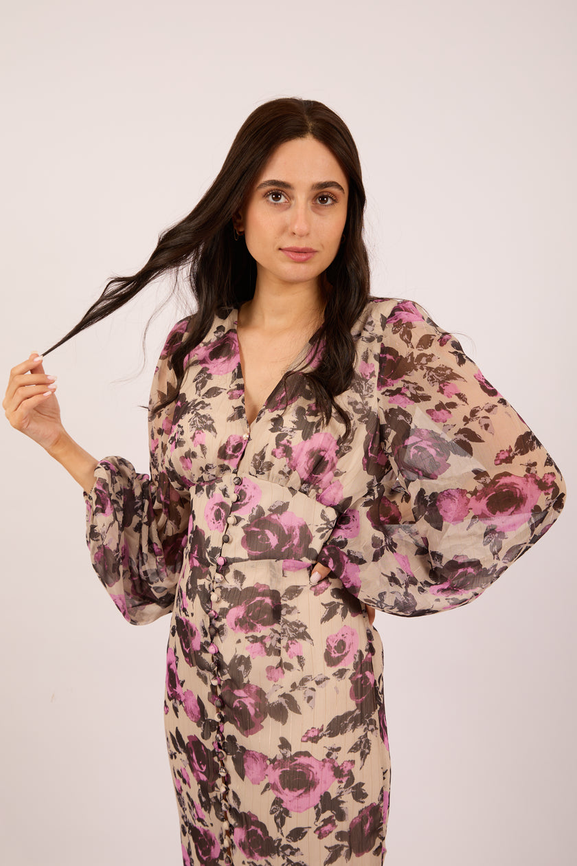 Amira Floral Maxi Dress