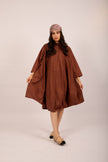 Leva Oversized Shirt Dress – Cinnamon Brown