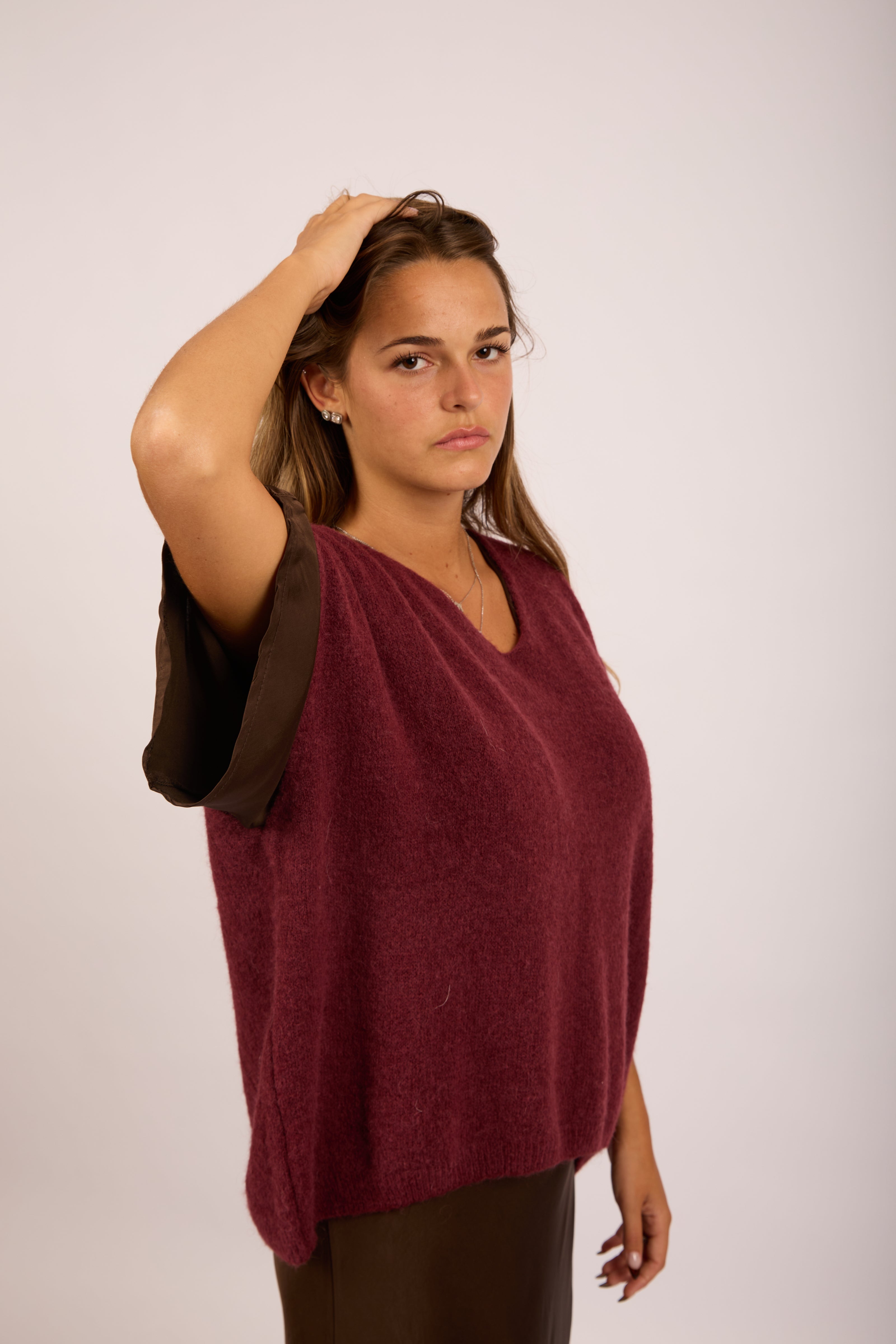 Emma Soft Knit Sleeveless Sweater