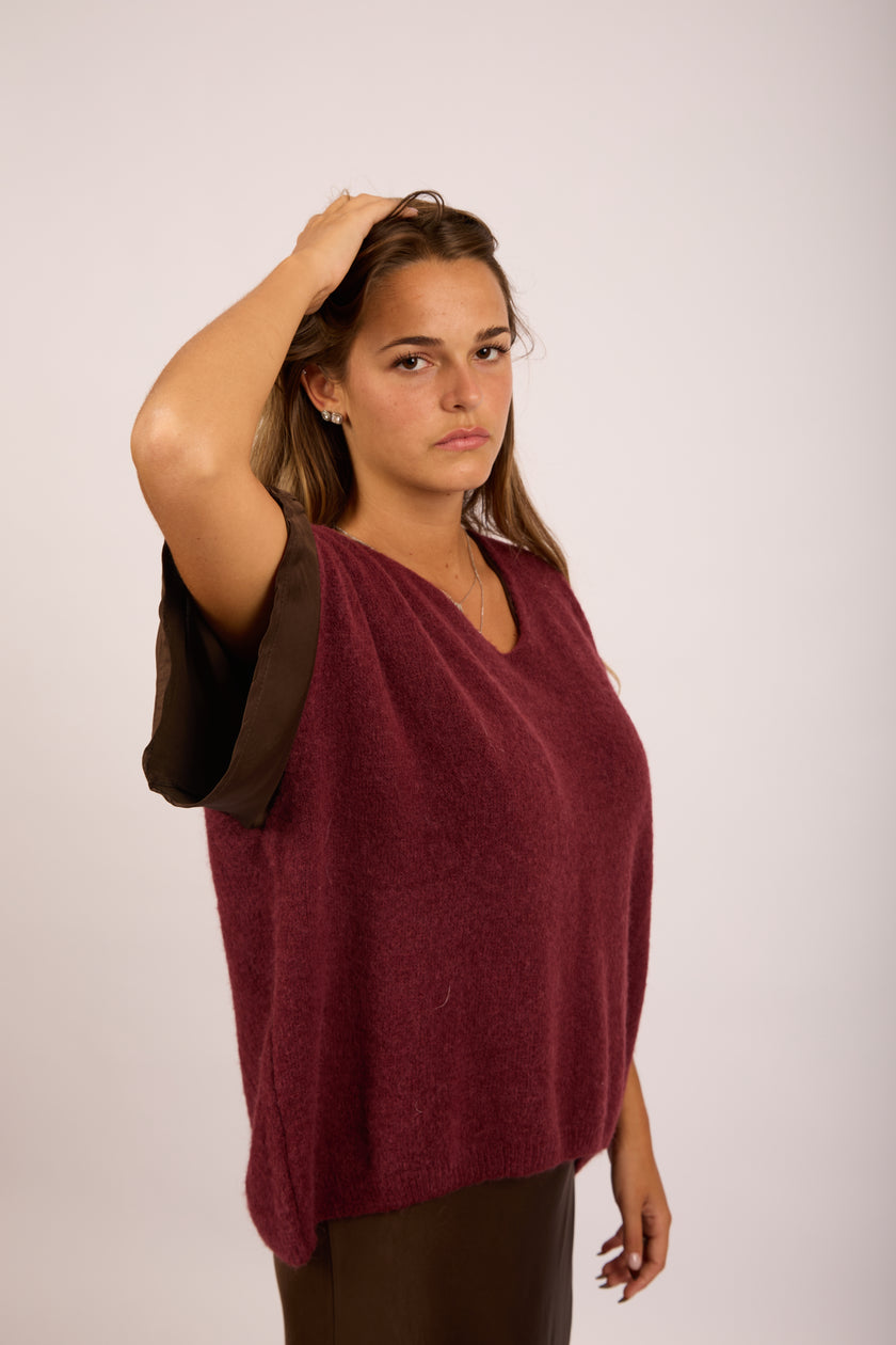 Emma Soft Knit Sleeveless Sweater