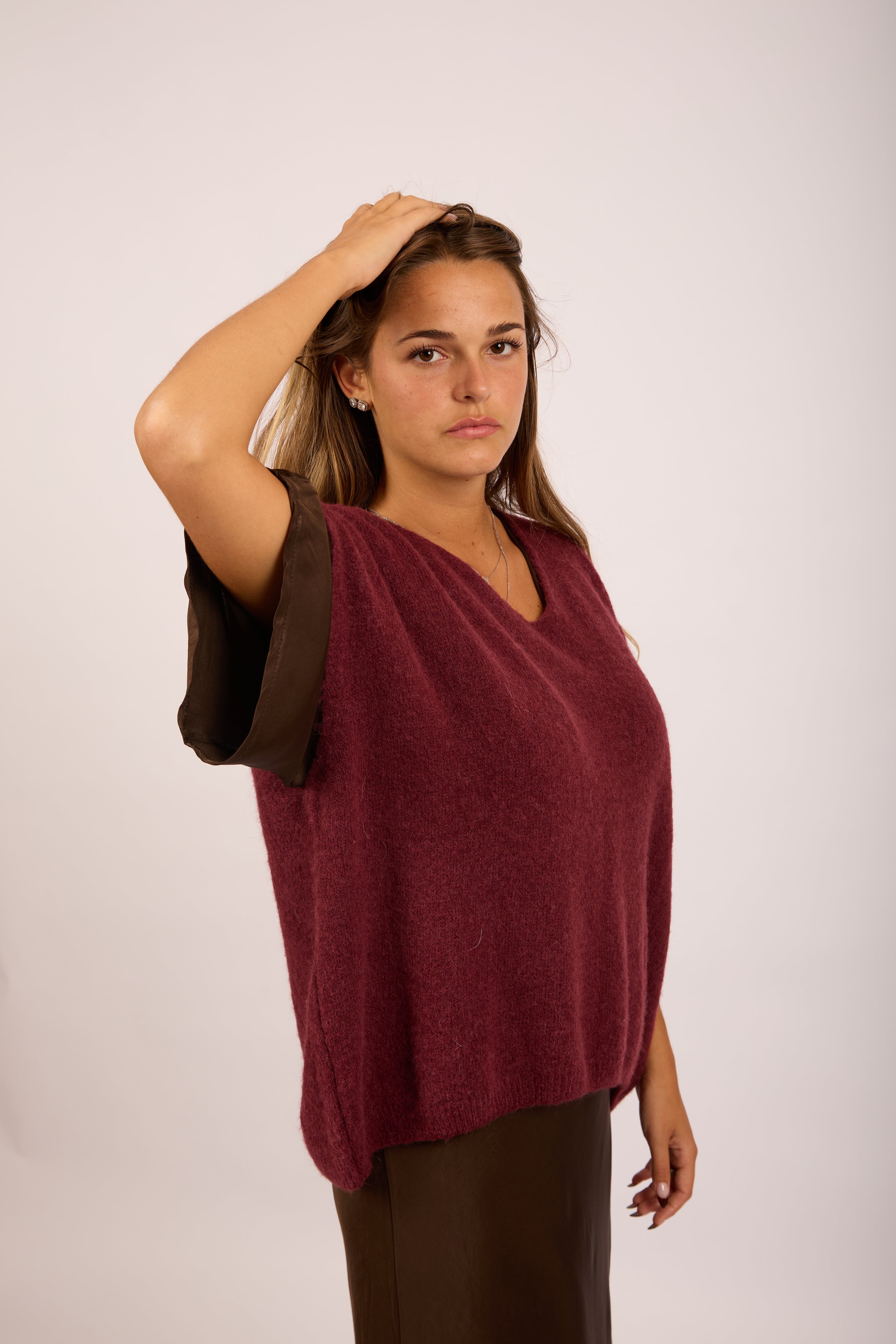 Emma Soft Knit Sleeveless Sweater