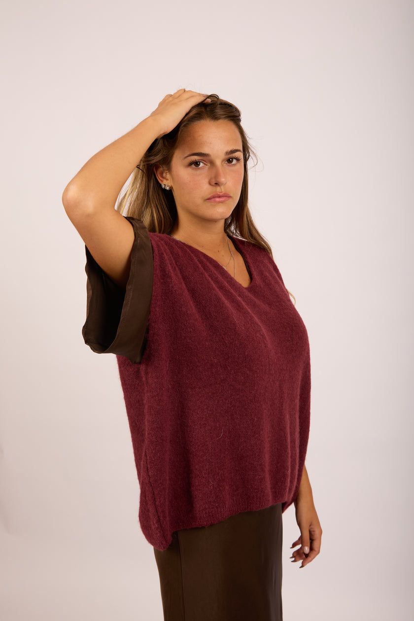 Emma Soft Knit Sleeveless Sweater