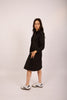 Laurence Black Shirt Dress – Effortless Elegance