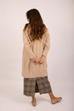 Lydie Chunky Knit Cardigan – Natural Beige