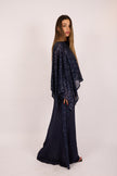 Ashley Navy Sequin Maxi Dress