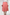 JULIETTA A-LINE TEXTURED FLORAL SKIRT - CORAL PINK
