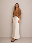 Ella Satin Modest Maxi Skirt