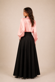Miranda Iridescent Satin Blouse