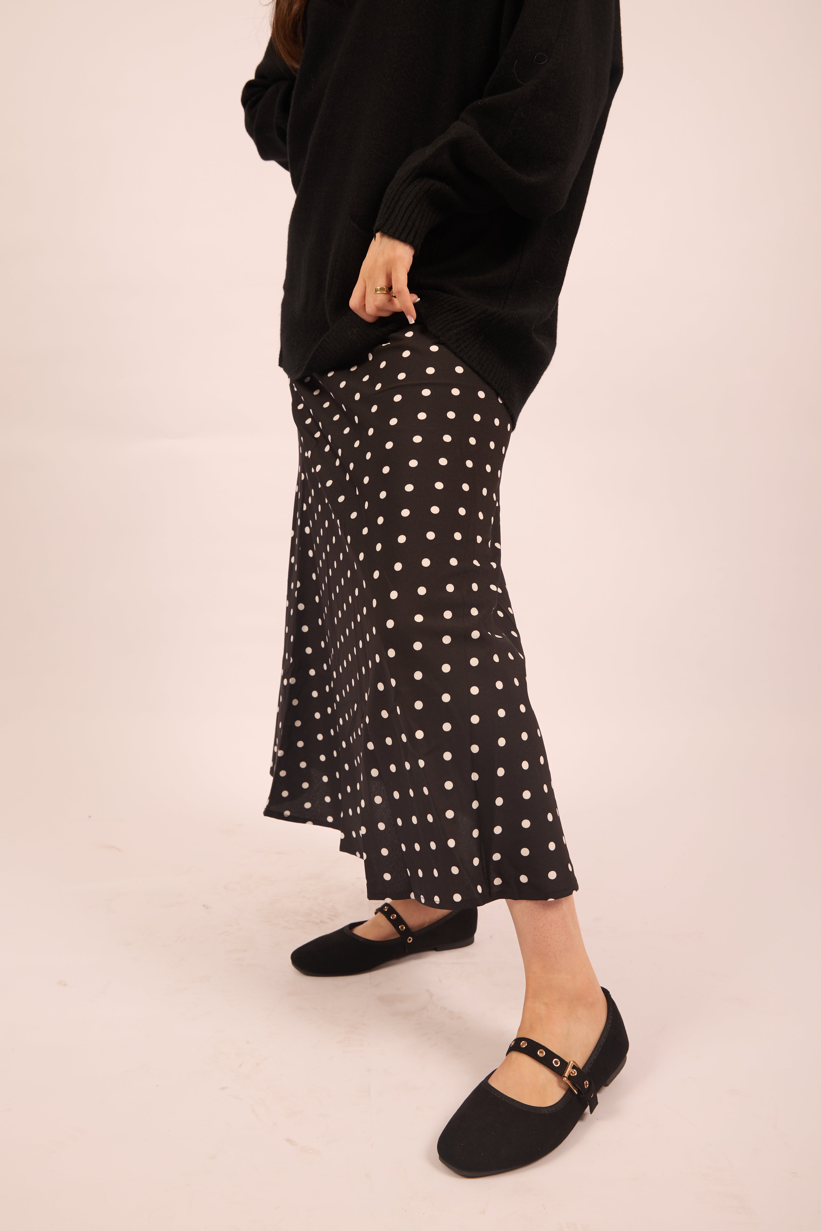 Mina Polka Dot Skirt