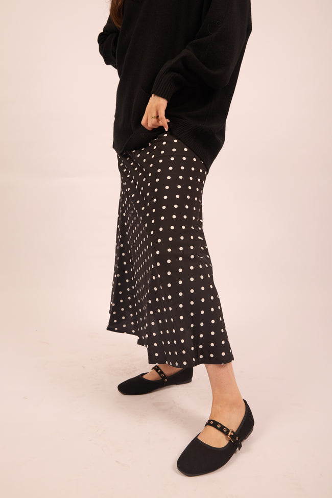 Mina Polka Dot Skirt