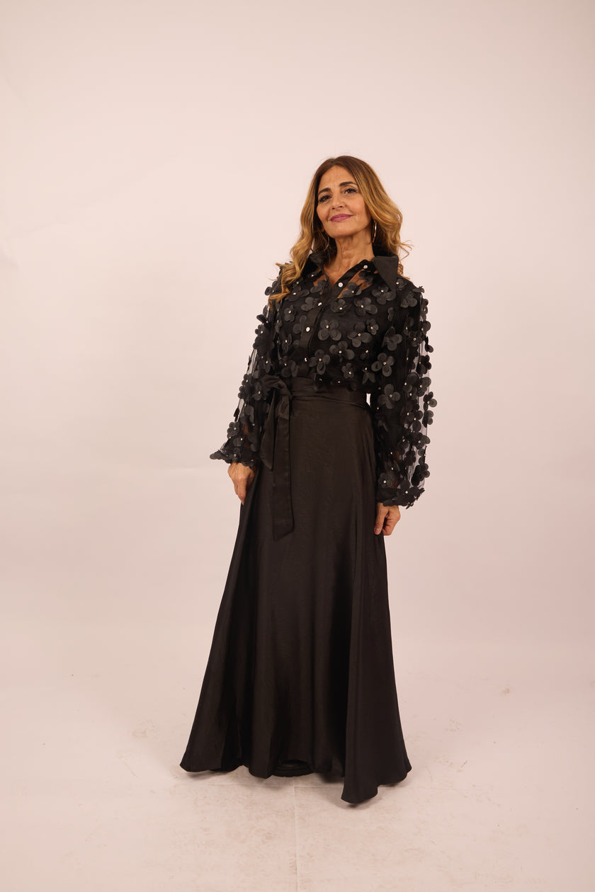 Alice Floral Organza Blouse