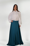 Maly Satin Maxi Skirt