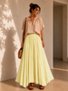 Viviane Ethereal Asymmetrical Maxi Skirt