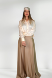 Maly Satin Maxi Skirt