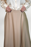 Maly Satin Maxi Skirt