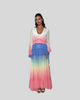Sally Ombre Ruffle Maxi Dress