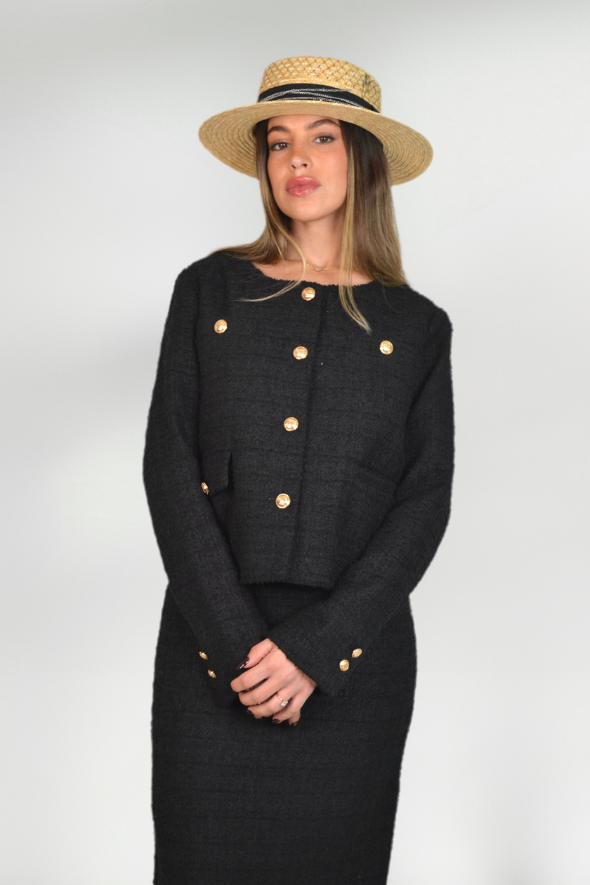 EMMA TWEED SUIT SET SKIRT AND JACKET