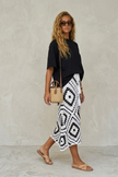 Chloe Crochet Midi Skirt