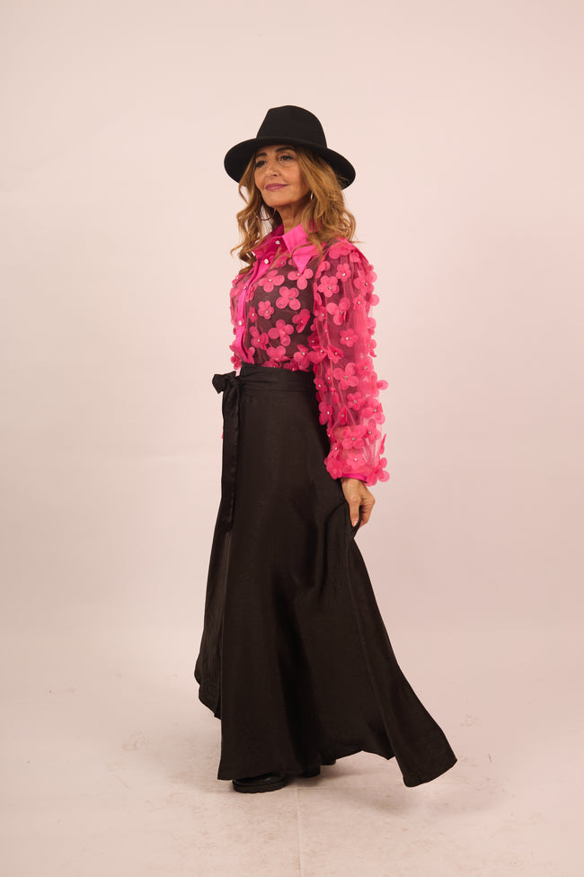 Alice Floral Organza Blouse