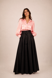 Miranda Iridescent Satin Blouse