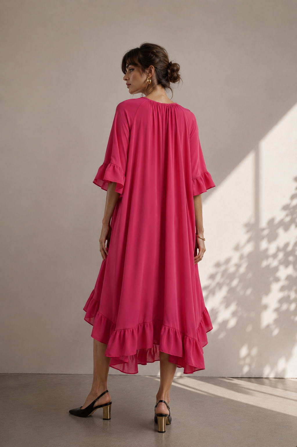 Nora Ruffle Dress