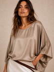 Celia Satin Blouse