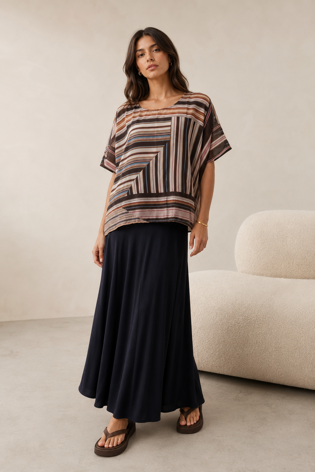 Océane Striped Top