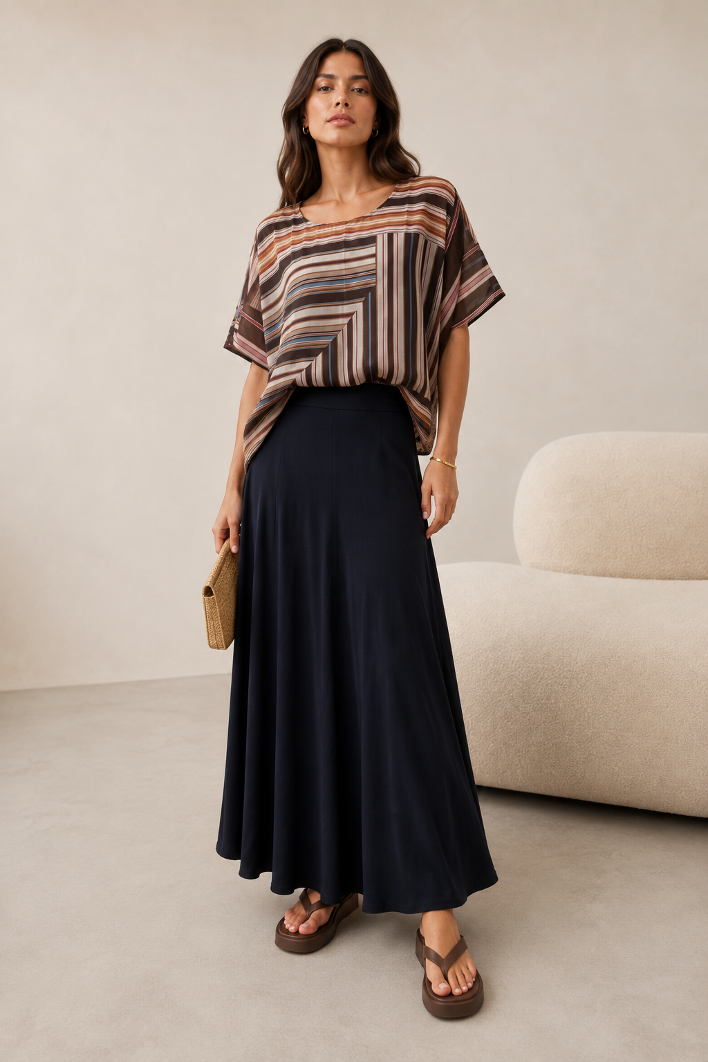 Océane Striped Top