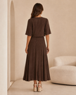 Nélia Ruffle Wrap Skirt