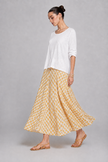 Brenda Gingham Maxi Skirt
