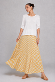 Brenda Gingham Maxi Skirt