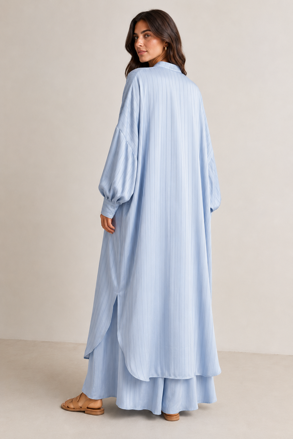 Céleste Striped Tunic & Skirt Set
