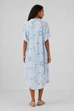 Lev Bandana Print Midi Shirt Dress