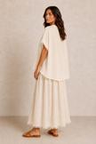Colette Tiered Fringe Skirt