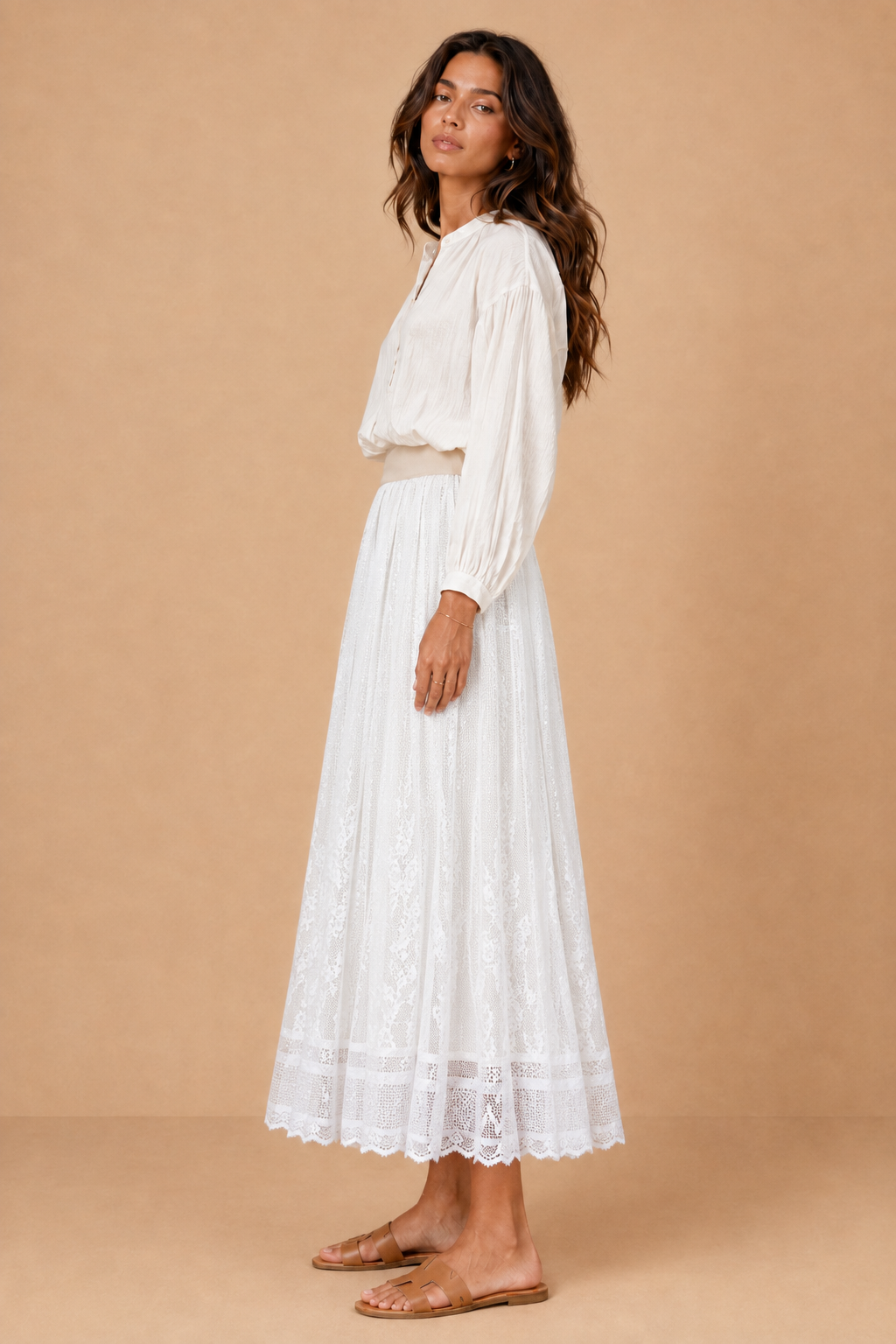 Adeline Lace Maxi Skirt