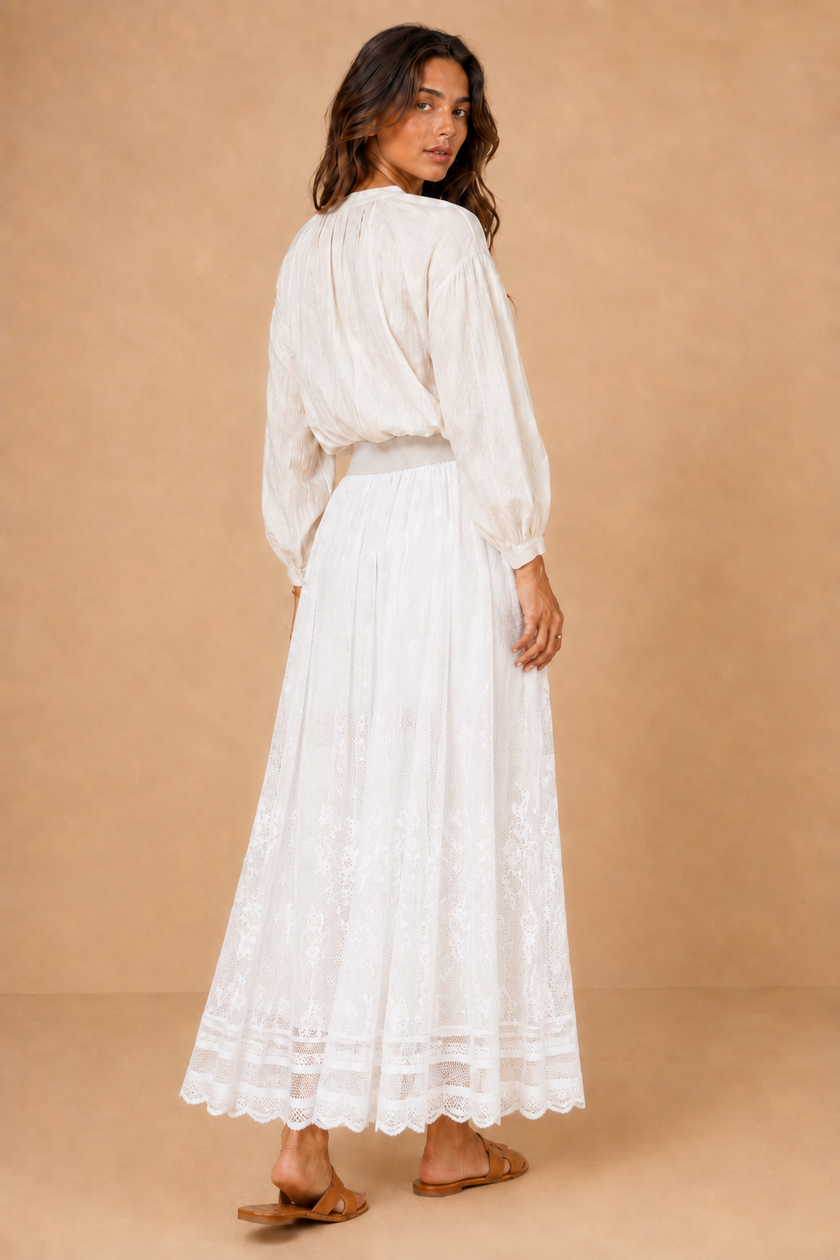 Adeline Lace Maxi Skirt