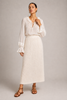 Estelle Frayed Hem Skirt