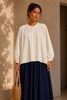 Vero Oversized Cotton Blouse