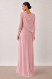 Adele Draped Cowl Maxi Dress