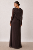 Adele Draped Cowl Maxi Dress