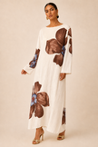 Talia Floral Kaftan Dress