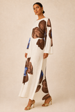 Talia Floral Kaftan Dress