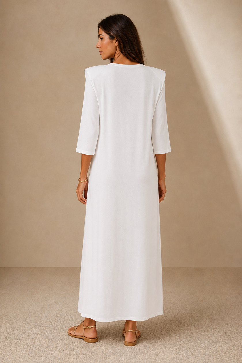 Léna Shoulder-Pad T-Shirt Dress