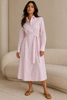 Alix Pleated Shirt Dress