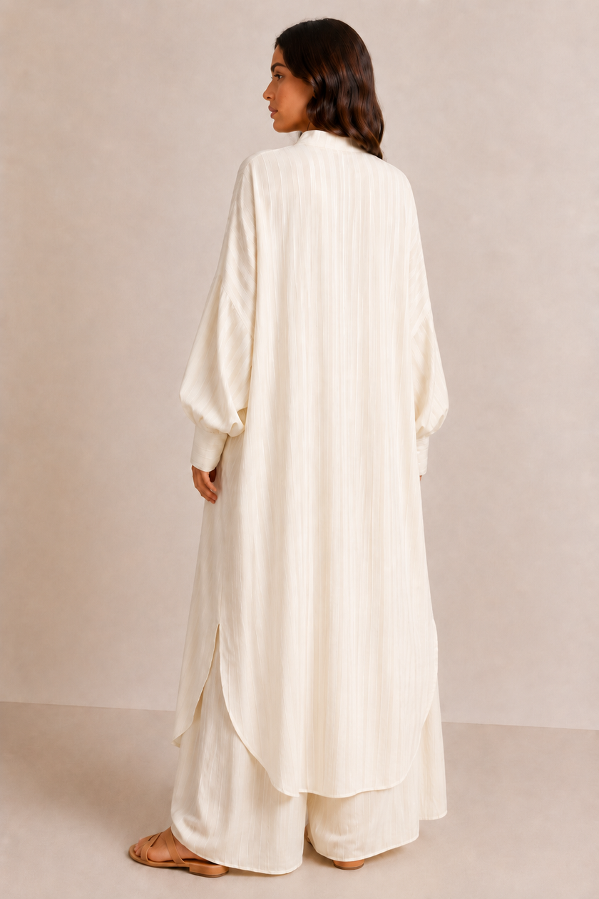 Céleste Striped Tunic & Pant Set